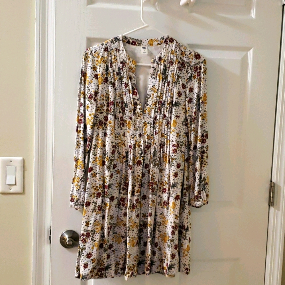 Split neck tunic